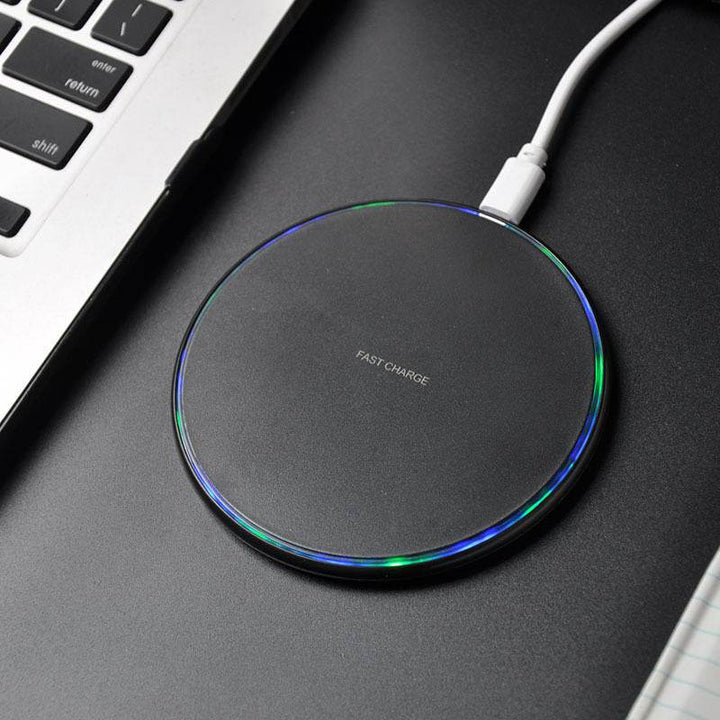 Wireless Charger Round With Indication Function - ZEYTONCART