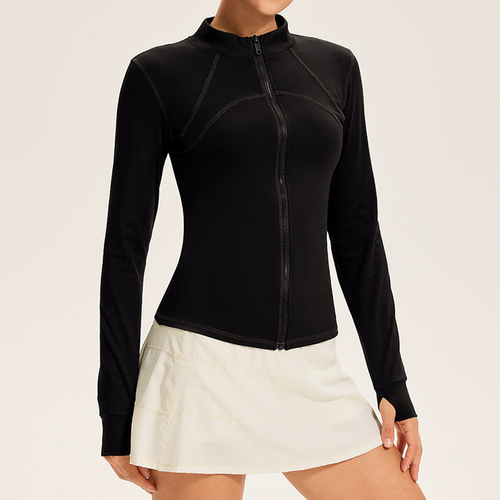Long Sleeve Cardigan Cycling Clothing Tight Autumn And Winter - ZEYTONCART