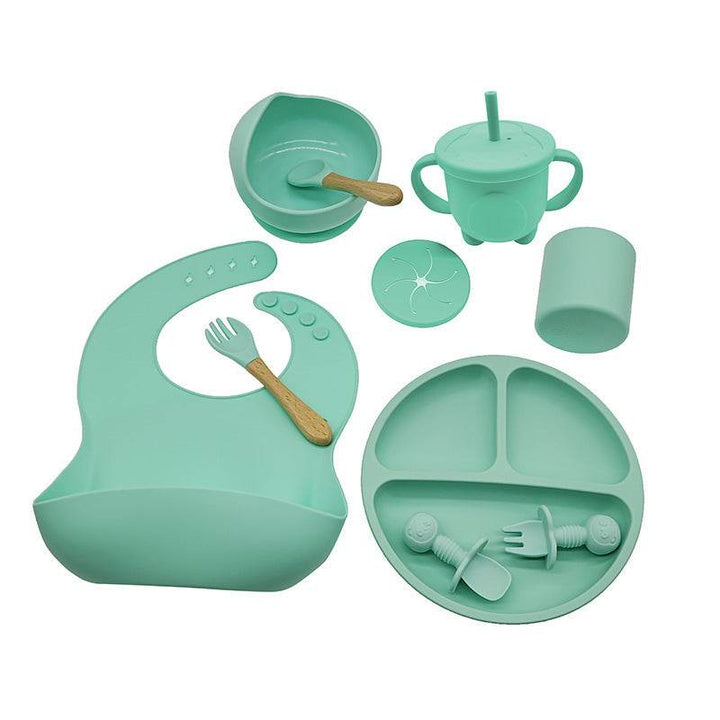 Baby Eat Learning Complementary Food Feeding Silicone Tableware - ZEYTONCART