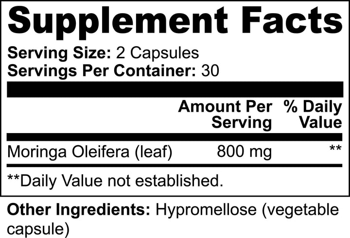 Premium Moringa Pure Nutrient-Rich Superfood For Energy Wellness - ZEYTONCART