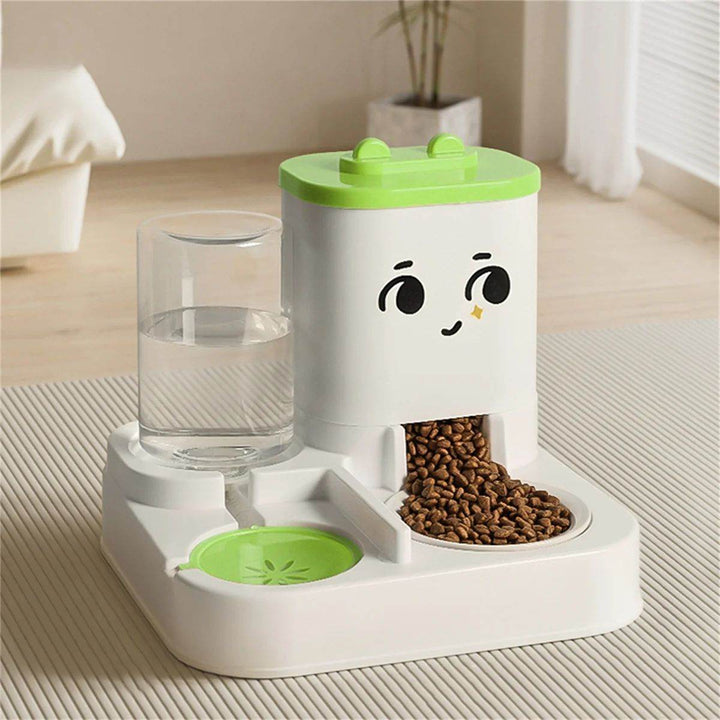Pet Cartoon Feeding And Watering Dispenser With Large Capacity - Universal Cat And Dog Bowls For Pets - ZEYTONCART