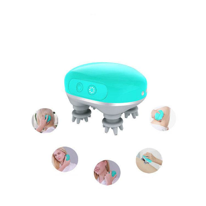 Massager Electric Kneading Vibration Charging Scalp Head - ZEYTONCART