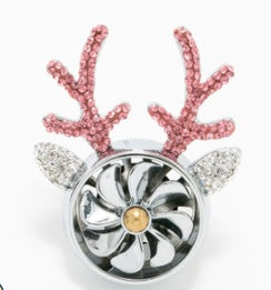 Car Aromatherapy, Diamond-encrusted Antlers, Car Ornaments, Perfume Fans, Car Accessories - ZEYTONCART