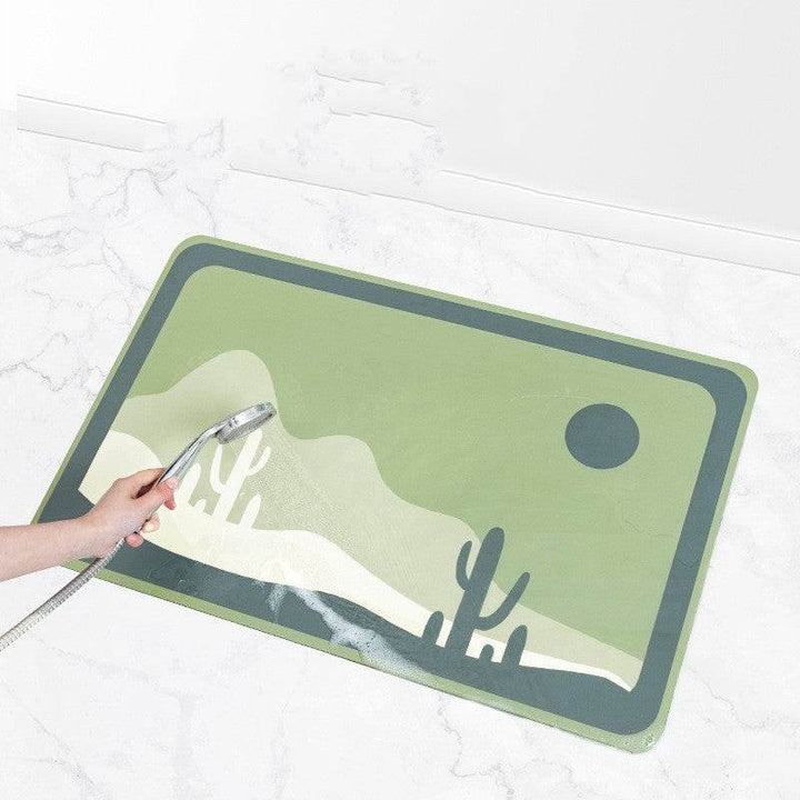 Tech Velvet Into The Door Mat Bathroom - ZEYTONCART