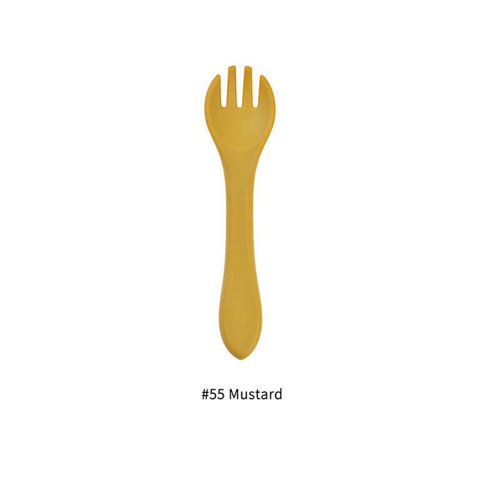 Food Grade Baby Feeding Tableware Silicone Fork - ZEYTONCART