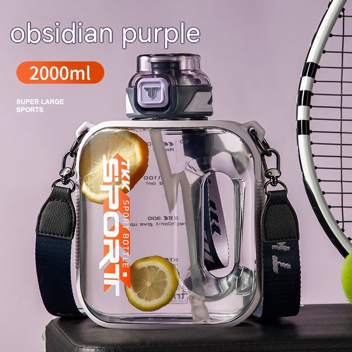 Sports Large Water Bottle Large Capacity Outdoor Portable Barrels High Temperature Resistant - ZEYTONCART