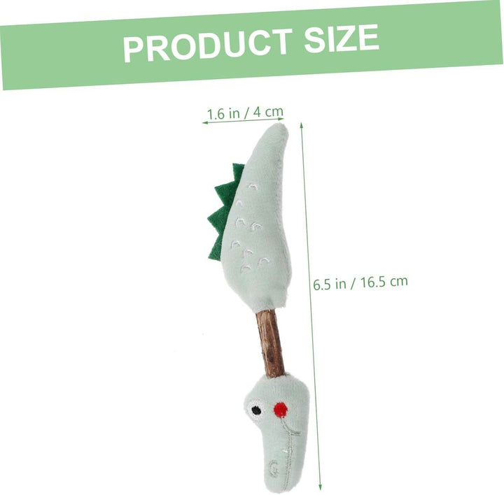 Cat Toy Kitten Toys Teeth Cleaning Toys Silvervine Sticks Cat Silvervine Stick Chew Sticks For Cats Cat Interaction Toys Kitten Plaything Cat Teaser Polygonum Wood The Cat - ZEYTONCART