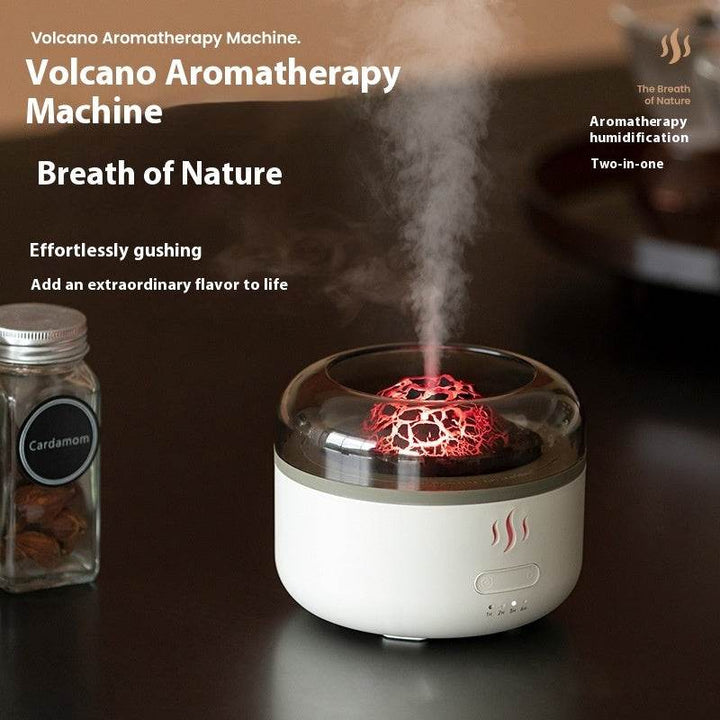 Simulation Flame Aroma Diffuser Colorful Flame Aromatherapy Diffuser - ZEYTONCART