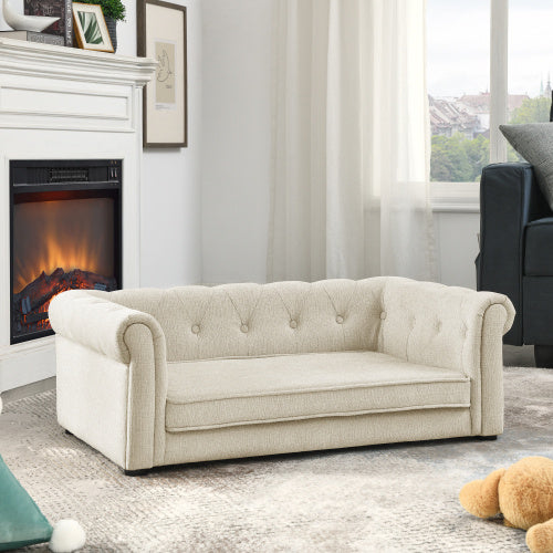 Elegant Rectangular Pet Bed For Medium And Large Dogs - ZEYTONCART