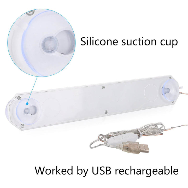 Portable Makeup Light Five Bulbs Mirror Headlight Led Fill - ZEYTONCART
