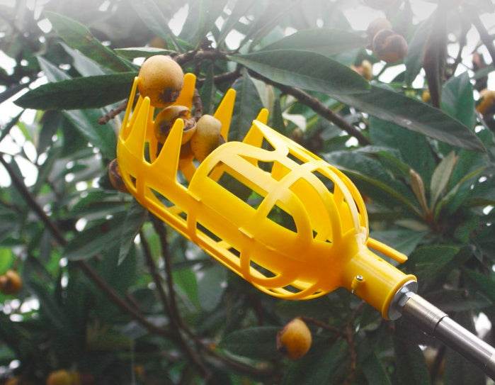 Metal fruit picker Agricultural garden hardware tools Fruit picker / picking fruit tools - ZEYTONCART