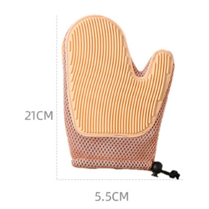 Cat Hair Glove Pet Fur Remover Glove Dog Grooming Glove Brush For Shedding Pet Hair Remover Mitt Cleaner Grooming Glove - ZEYTONCART
