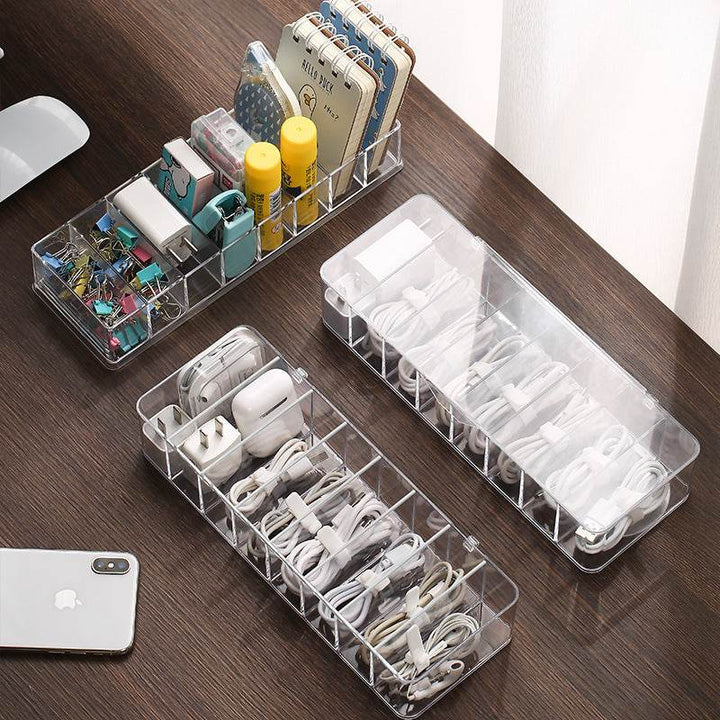 Dust-proof Storage Cable Management Box Hub Organizer Box - ZEYTONCART