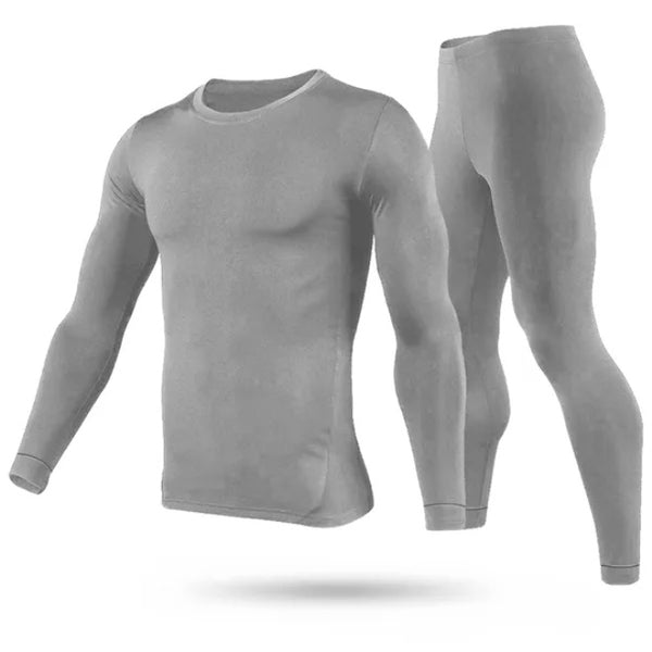 Men Thermal Underwear Set Long Johns Pants Long Sleeve Soft Underwear Kit Top Bottom Winter Sports Suits - ZEYTONCART
