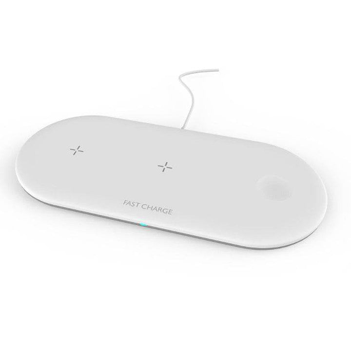 Compatible with Apple, Mobile phone desktop wireless charging three-in-one iwatch charger - ZEYTONCART