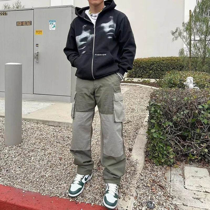 Men Women Y2K Clothing Zip Hoodie Fashion - ZEYTONCART