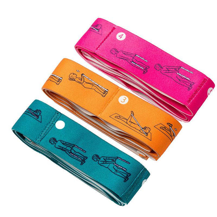 Yoga Stretch Bands Stretch Bands For Resistance Training - ZEYTONCART