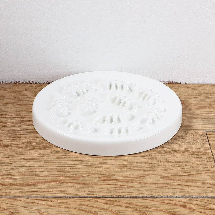 Ceramic Pet Feeder, Slow Feed Cat Bowls For Healthy Eating For Cats And Small Dogs - ZEYTONCART