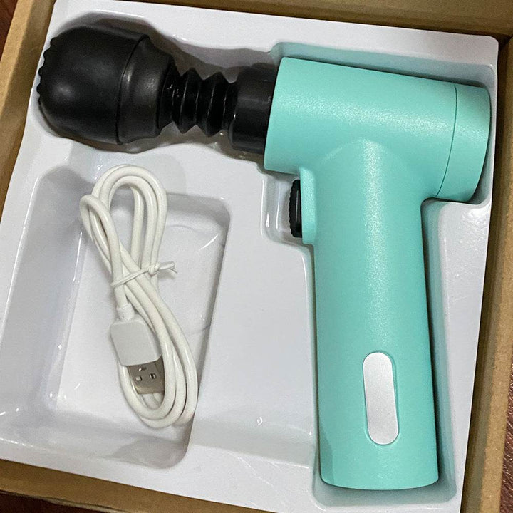 Portable Shoulder And Neck Massage Gun Fitness Equipment Small Mini Fascia Gun Massage Gun - ZEYTONCART