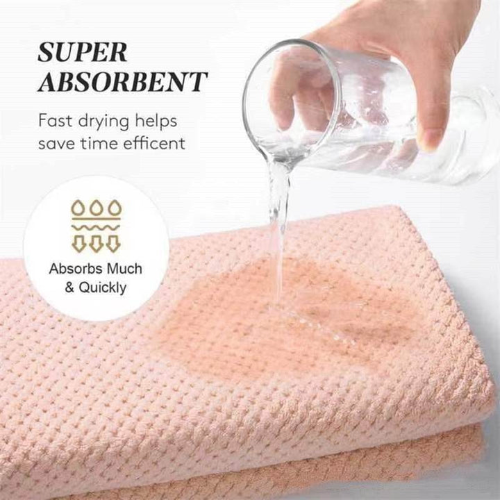 Hair-drying Cap Coral Fleece Quick-drying Thickening Hair Drying Towel - ZEYTONCART