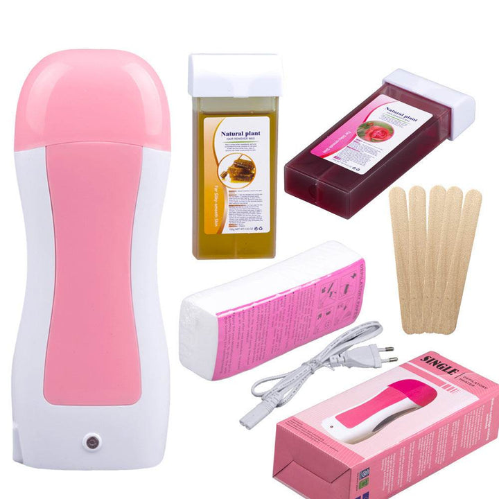 Paraffin Coil Epilator Wax Heating Machine Set Epilator Hair Removal Tape Roll - ZEYTONCART