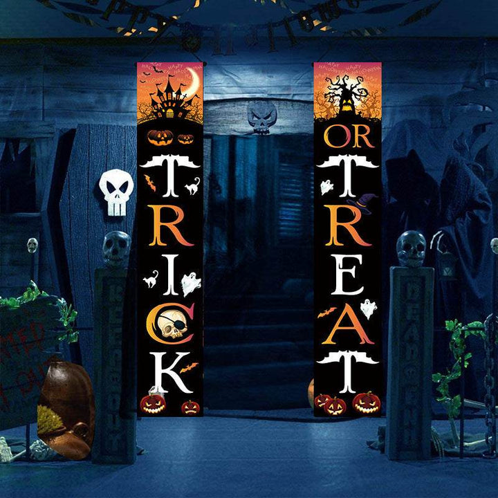 Halloween Decoration Couplet Trick Or Treat - ZEYTONCART