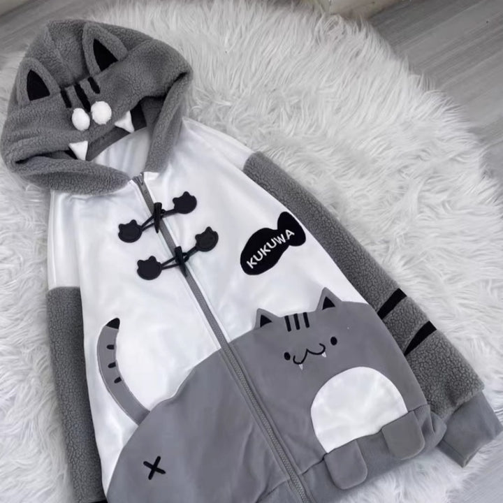 Retro Alphabet Embroidered Hoodie Women's Autumn And Winter New - ZEYTONCART