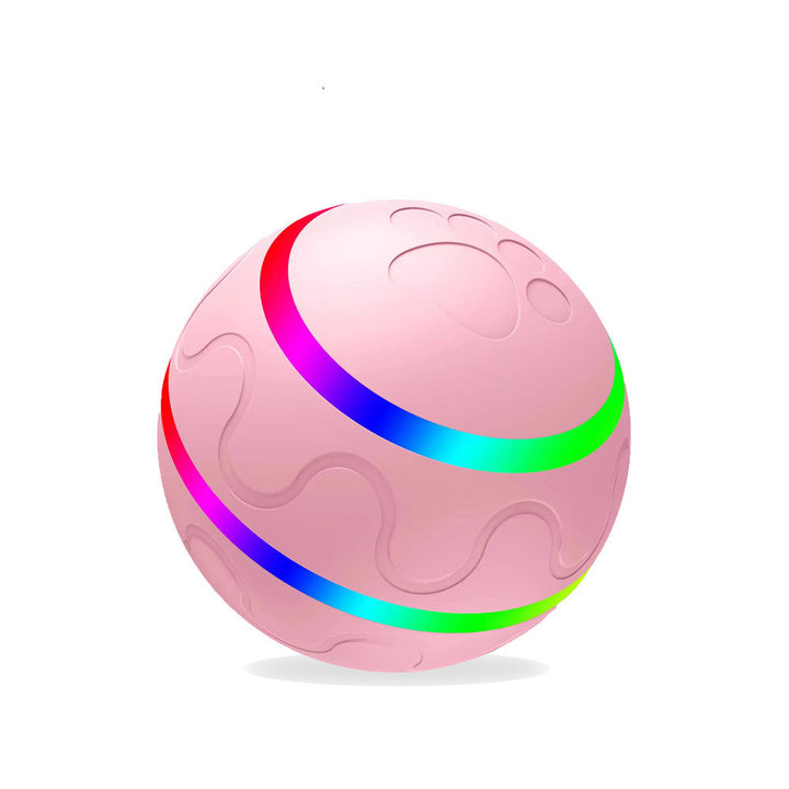 Pet New Cat Wicked Ball Toy Intelligent Ball USB Cat Toys Self Rotating Ball Automatic Rotation Ball - ZEYTONCART