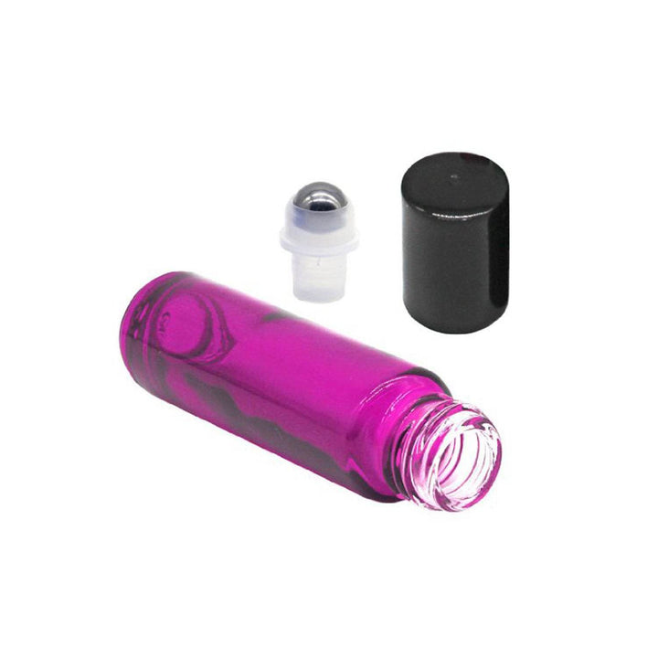 5/10ml Glass Essential Oil Roller Ball Bottles - ZEYTONCART
