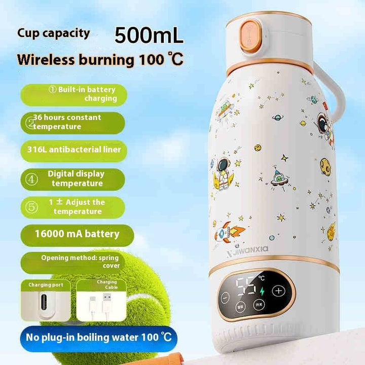 Integrated Insulation Intelligent Portable Electric Kettle - ZEYTONCART