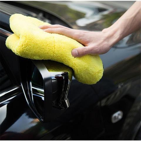 Two-color Couble-sided Car Dual-use Cleaning Car Wash Towel - ZEYTONCART