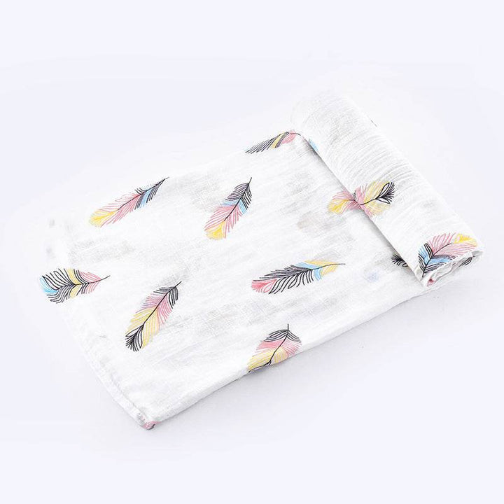 Newborn Blankets, Swaddling Towels, Bamboo Cotton Blankets - ZEYTONCART