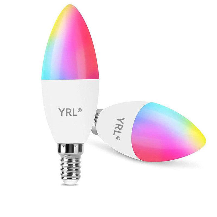 Smart WifI Led Lamp E14 RGB CW WW Led Bulb Dimmable 85-265V Voice Control Light Bulbs Alexa Google Home For Home Decorative - ZEYTONCART