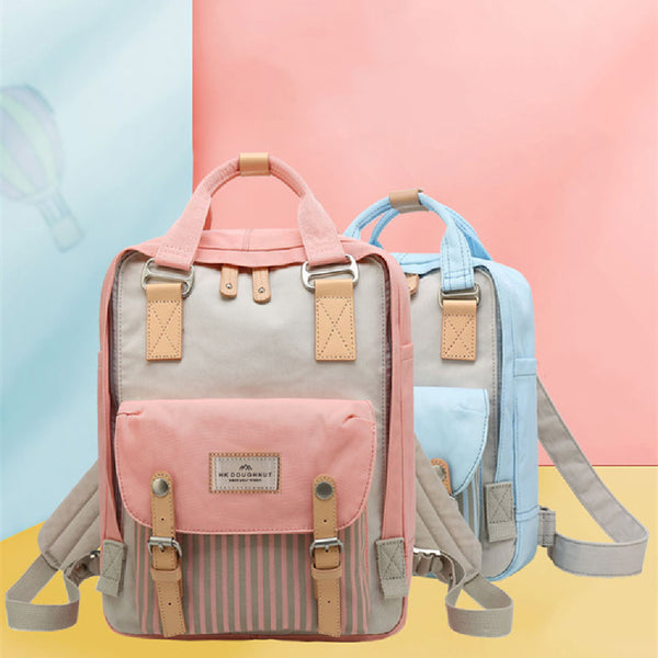 Fashion Stripe Casual Computer Backpack - ZEYTONCART