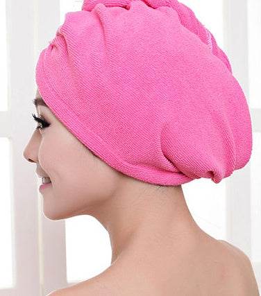 Women's Hair Dryer Cap, Absorbent Dry Hair Towel - ZEYTONCART