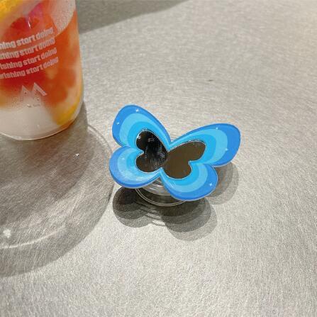 Color Butterfly Stand Silicone Phone Case - ZEYTONCART