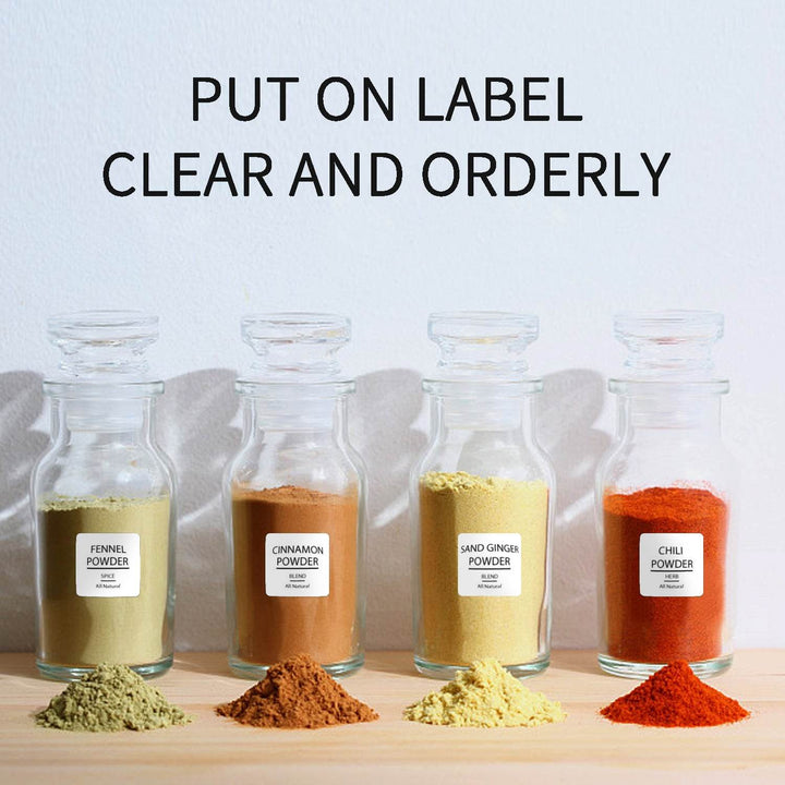 Waterproof Food Labels For Food Pantry - ZEYTONCART
