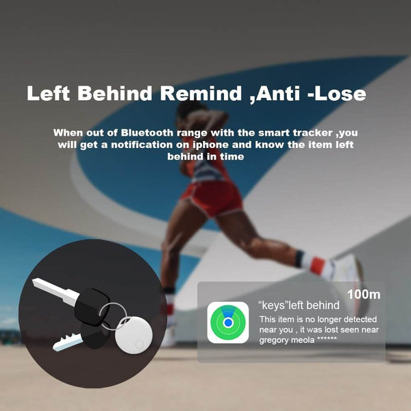 Bluetooth GPS Tracker For Air Tag Replacement Via  Find My To Locate Bag Bottle Card Wallet Bike Keys Finder MFI Smart ITag - ZEYTONCART