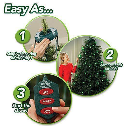 Christmas tree decoration lights string LED holiday lights - ZEYTONCART