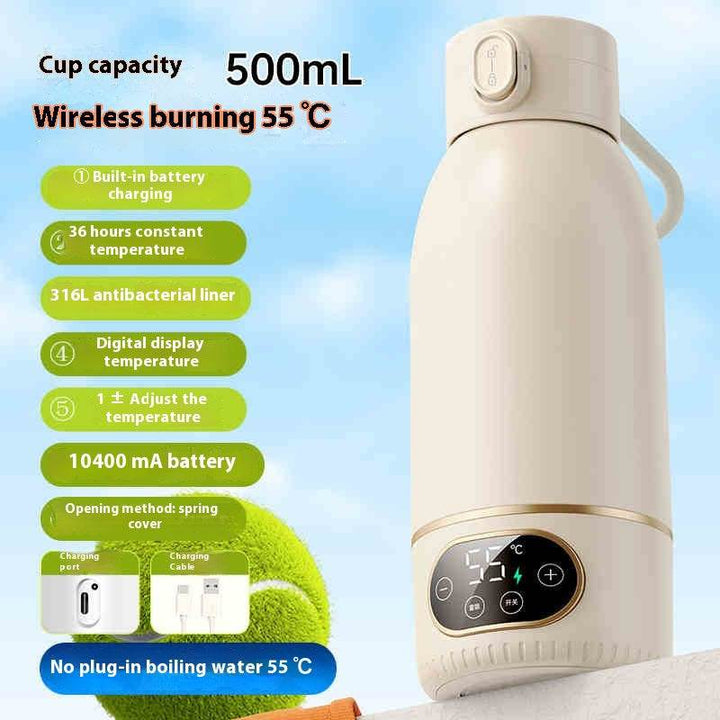 Integrated Insulation Intelligent Portable Electric Kettle - ZEYTONCART