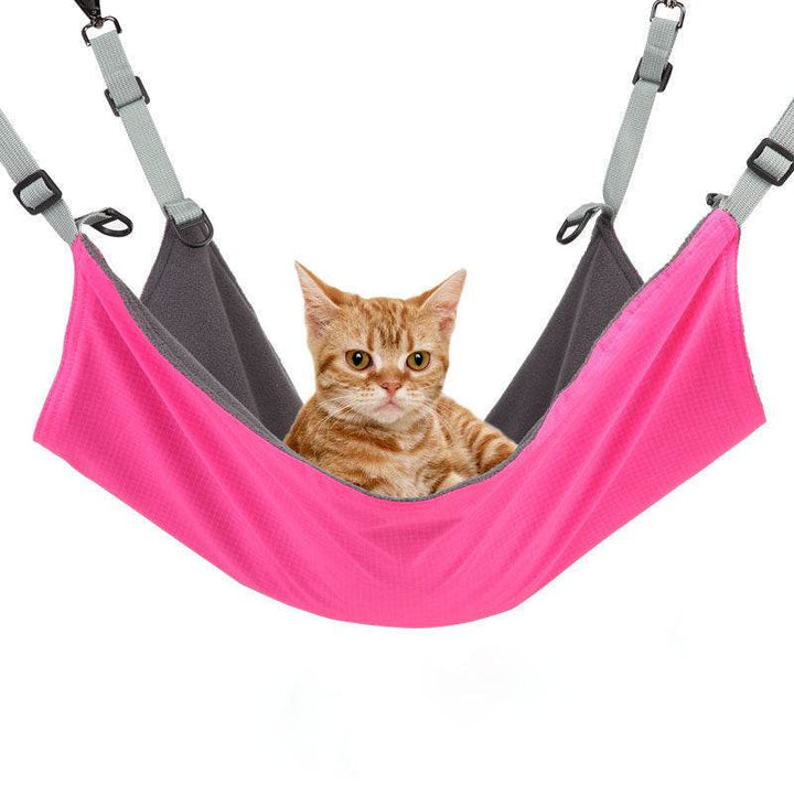 Small Cat And Dog Hanging Hammocks Can Be Used The Four Seasons With Plush And Waterproof Nylon Layer For Hanging Pet Supplies Pet Products - ZEYTONCART