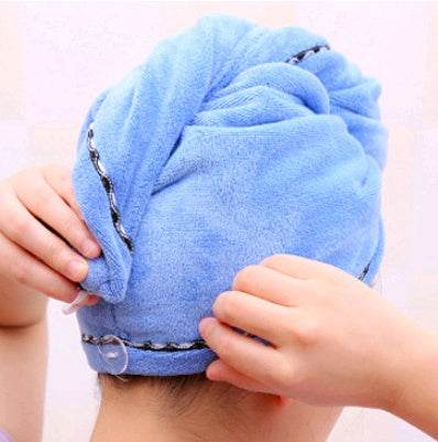 Water Absorption Dry Hair Bath Thick Towel - ZEYTONCART
