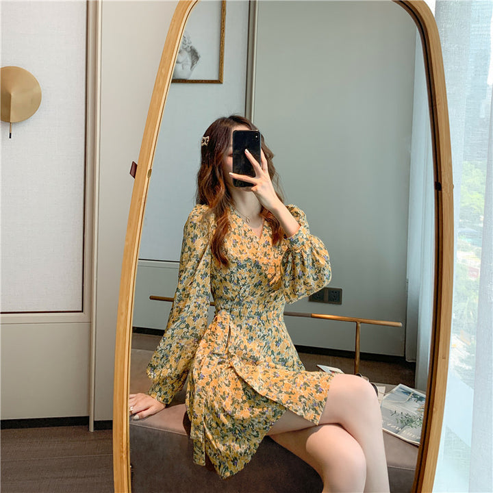 Floral dress women's clothing - ZEYTONCART