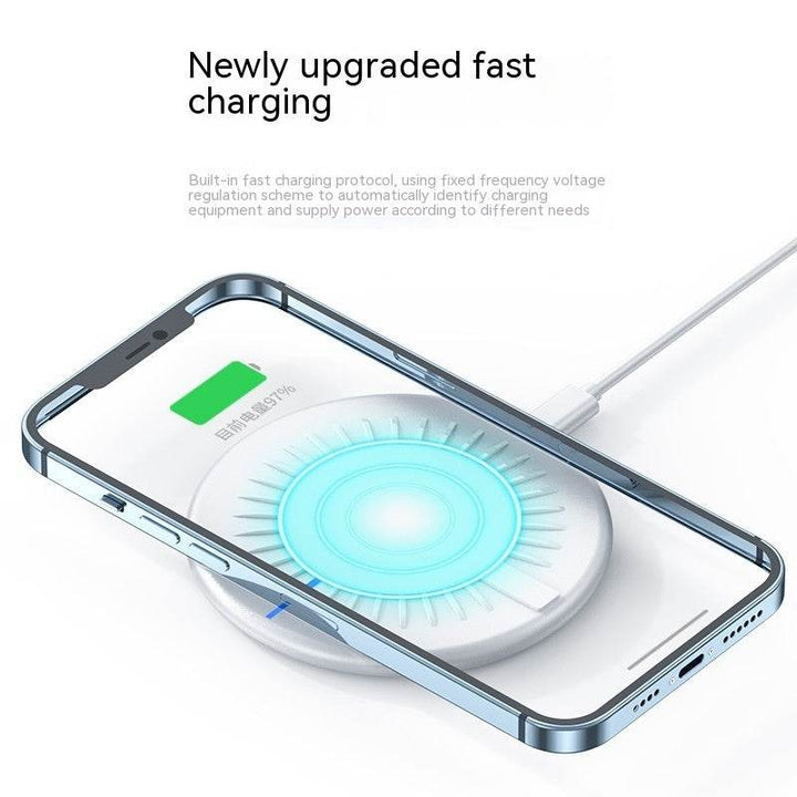 Two-in-one Desktop Wireless Charger Suitable For Mobile Phone Bluetooth Headset - ZEYTONCART