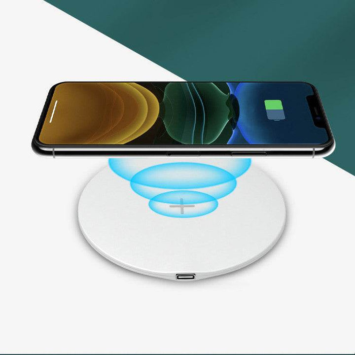 Desktop Round Mobile Phone Wireless Charger - ZEYTONCART