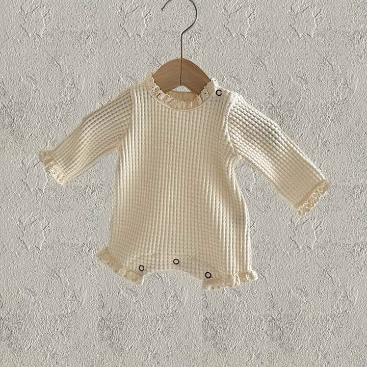 Baby Waffle Onesie Children's Clothing For Boy And Girl - ZEYTONCART