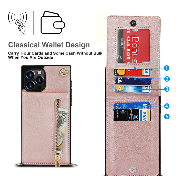 Zipper Phone Case Phone Case Crossbody - ZEYTONCART
