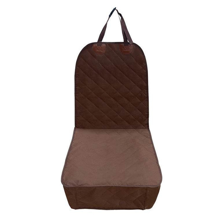 Pet Car Front Seat Cover Protector Waterproof Back Bench Seat Interior Travel Accessories Car Seat Covers Mat With Safety Belt - ZEYTONCART