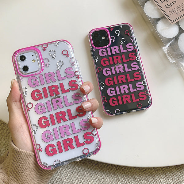 Girl  Case All-inclusive Soft Case Transparent Protective Case Applicable - ZEYTONCART