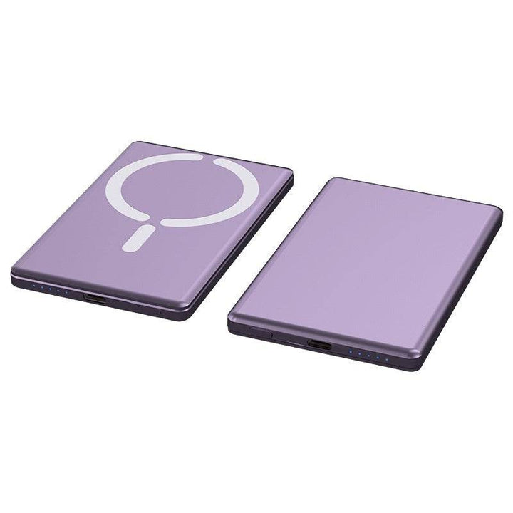 Ultra-thin Magnetic Power Bank Mini Portable Ultra-thin Power Bank - ZEYTONCART